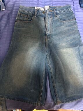 Denim jorts